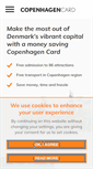 Mobile Screenshot of copenhagencard.com